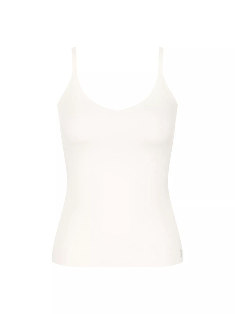 ZERO Feel 2.0 Spaghetti Top - Silk White