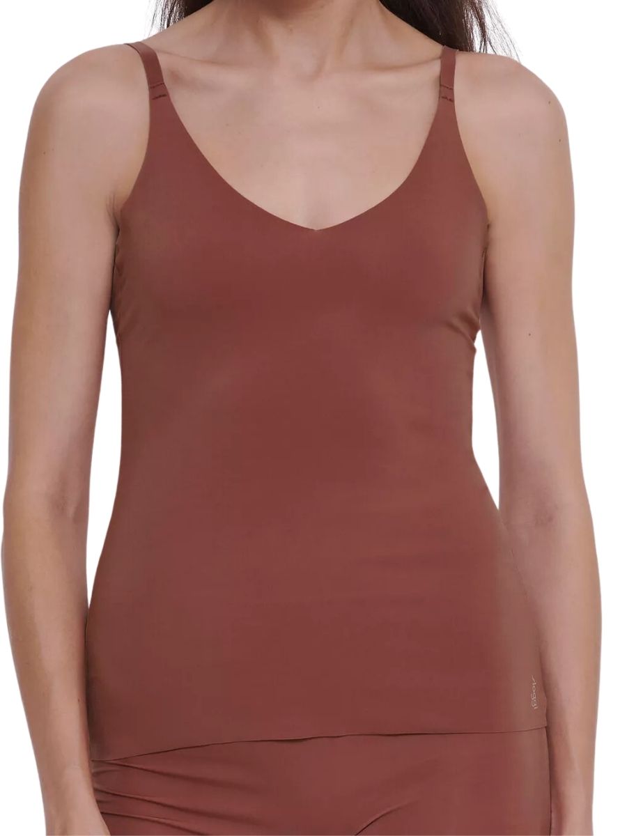 ZERO Feel 2.0 Spaghetti Top - Burnt Henna