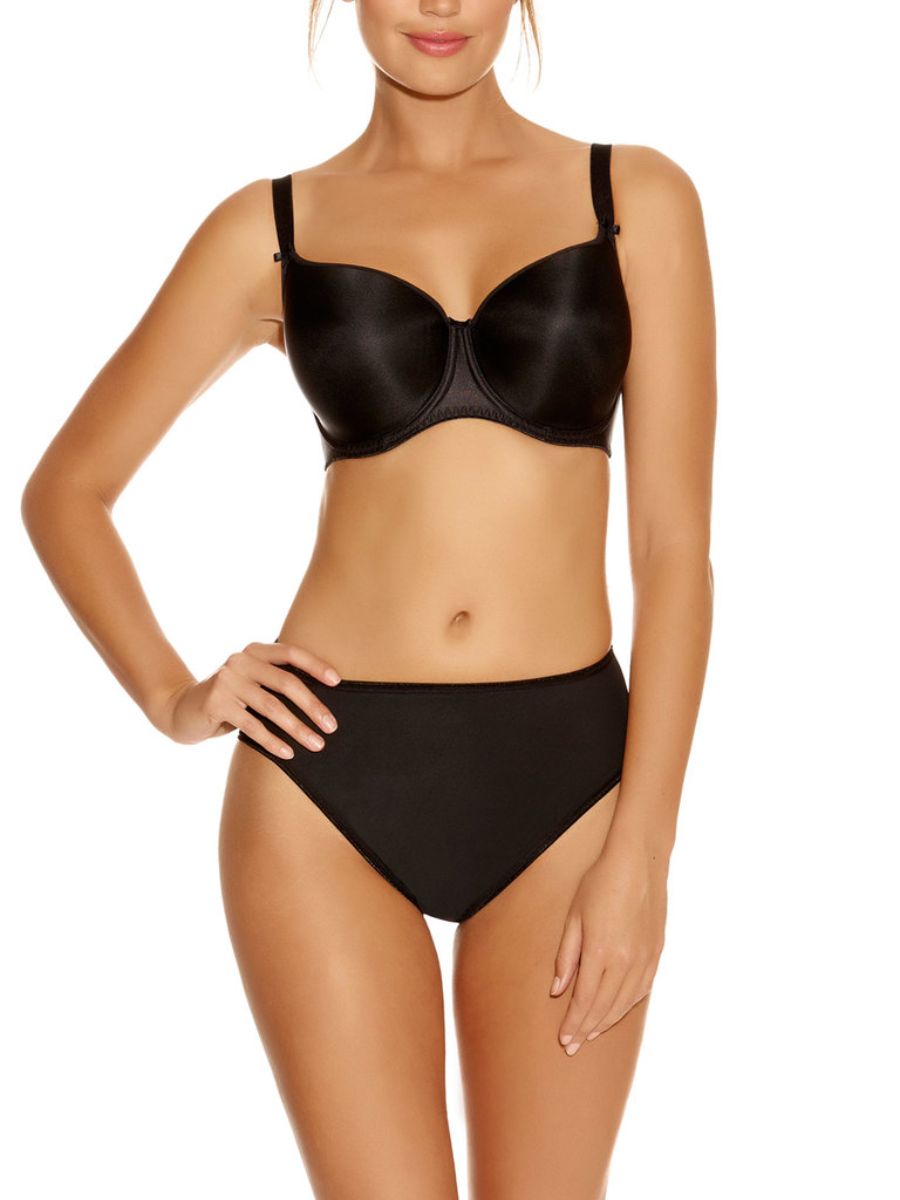 Smoothing Moulded T-Shirt Bra - Black