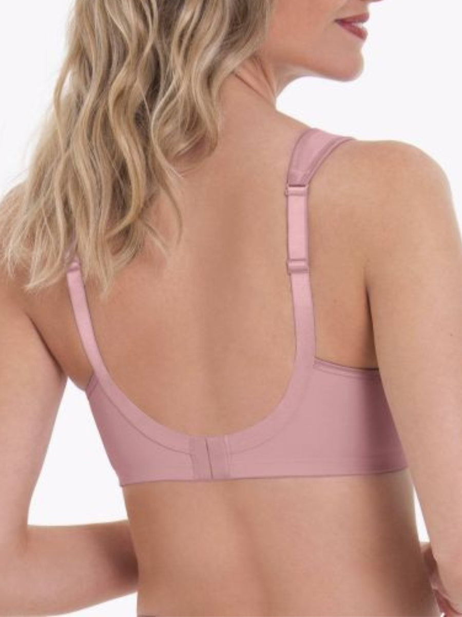 Clara Comfort Soft Bra - Rosewood