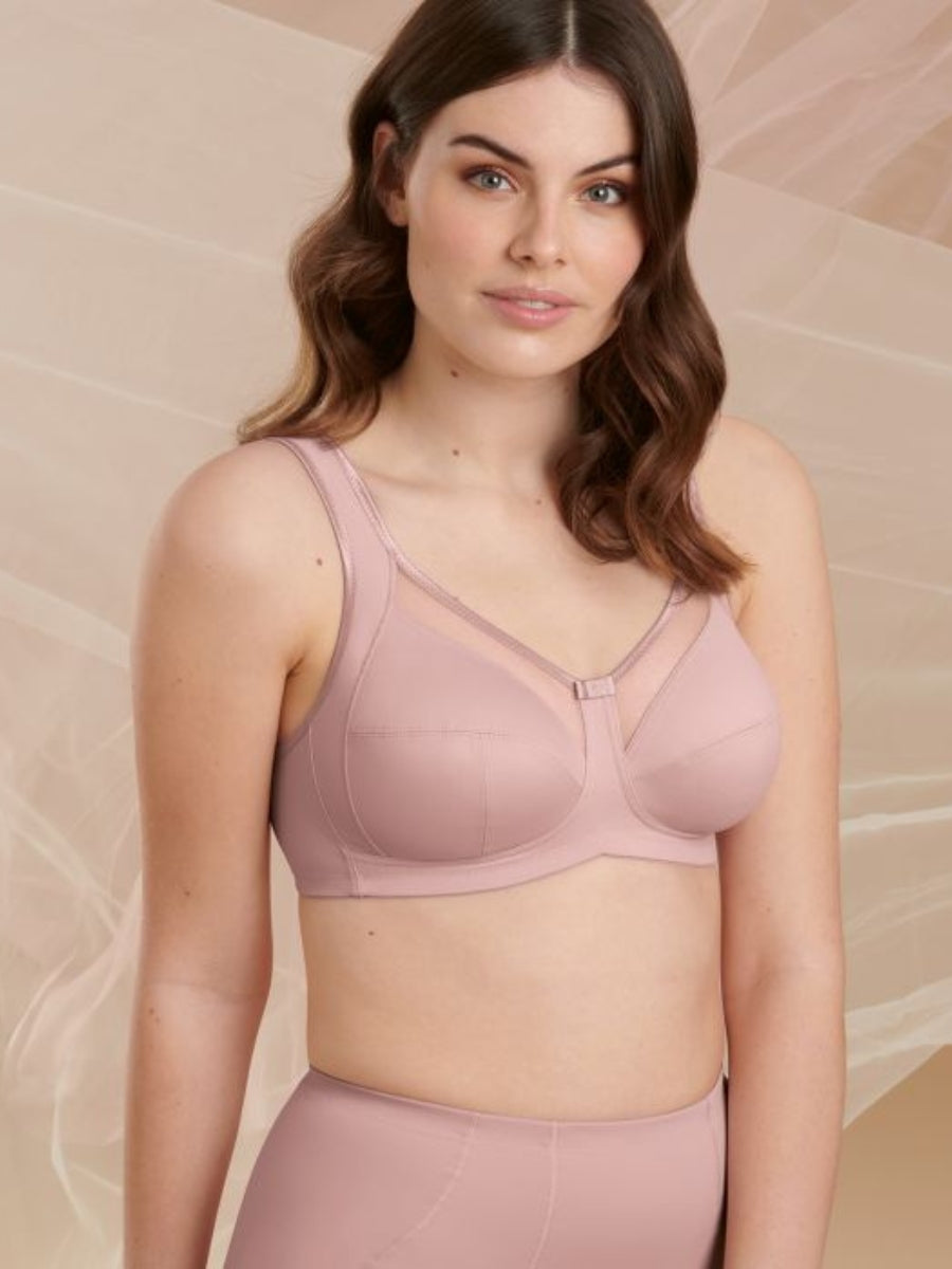 Clara Comfort Soft Bra - Rosewood