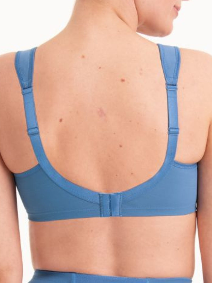 Clara Moulded Comfort Soft Cup Bra - Blue Heaven