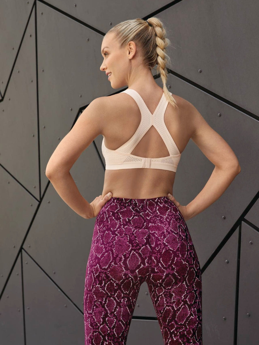 Dynamix Star Sports Bra - Smart Rose