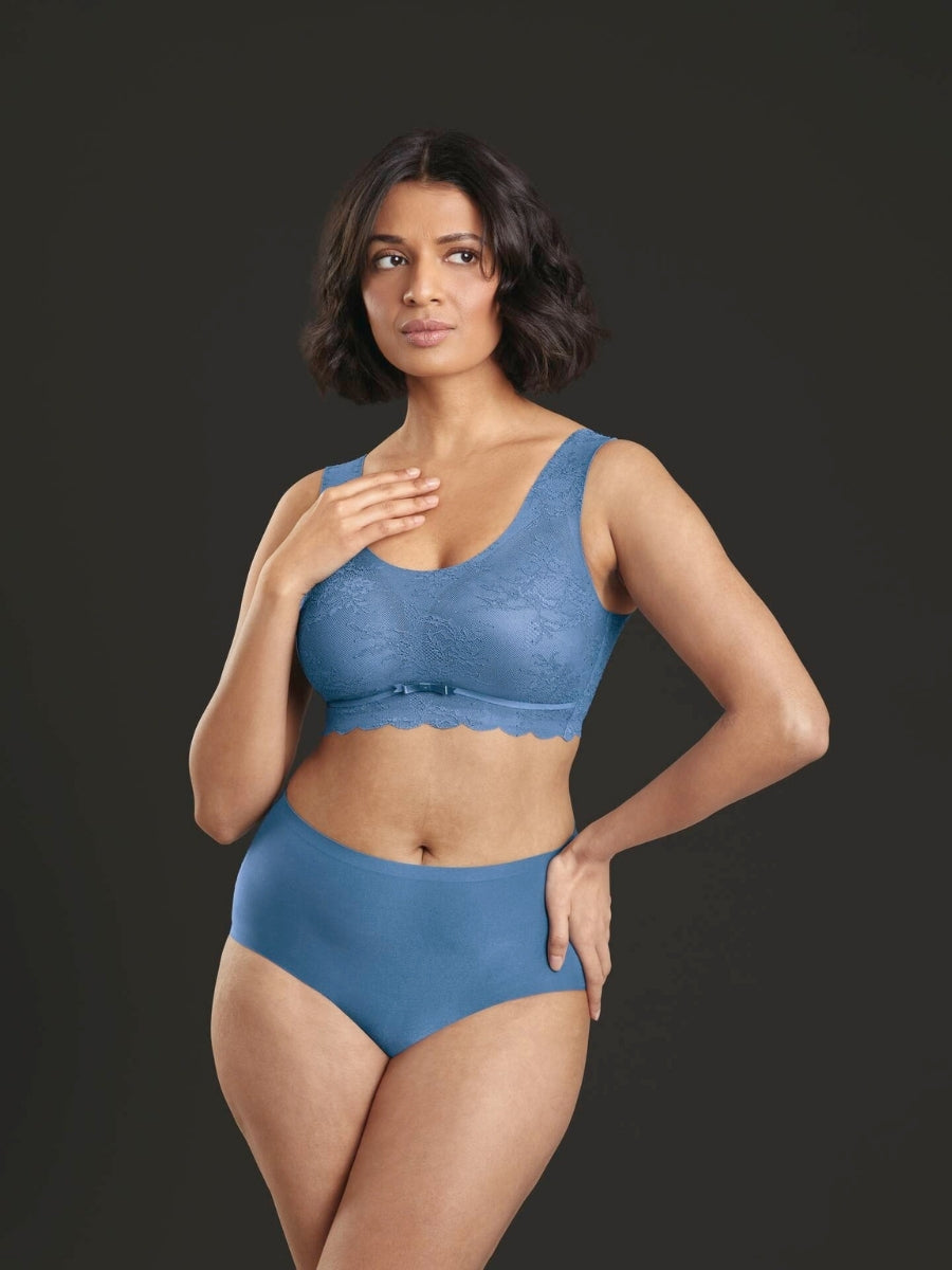 Essential Lace Bralette - Blue Heaven