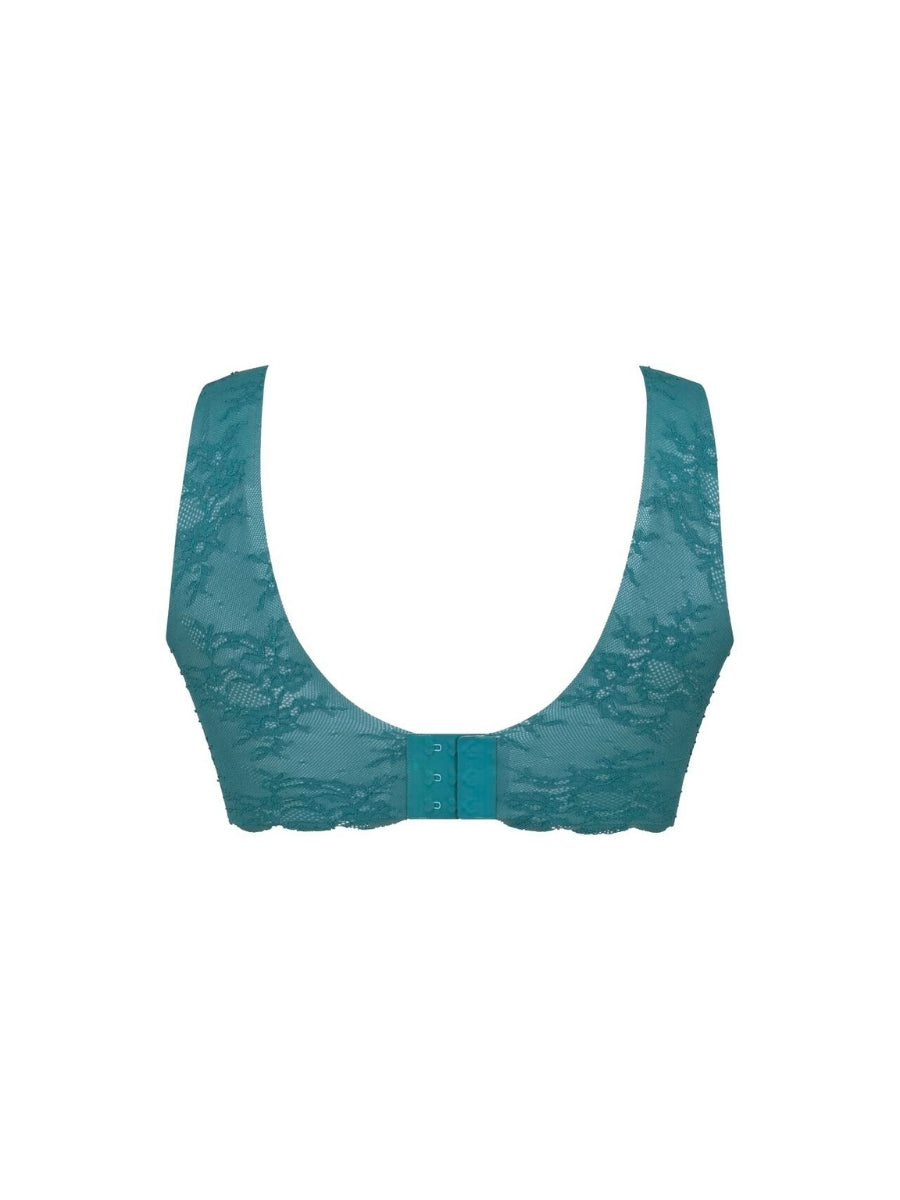 Essential Lace Bralette - Light Smaragd