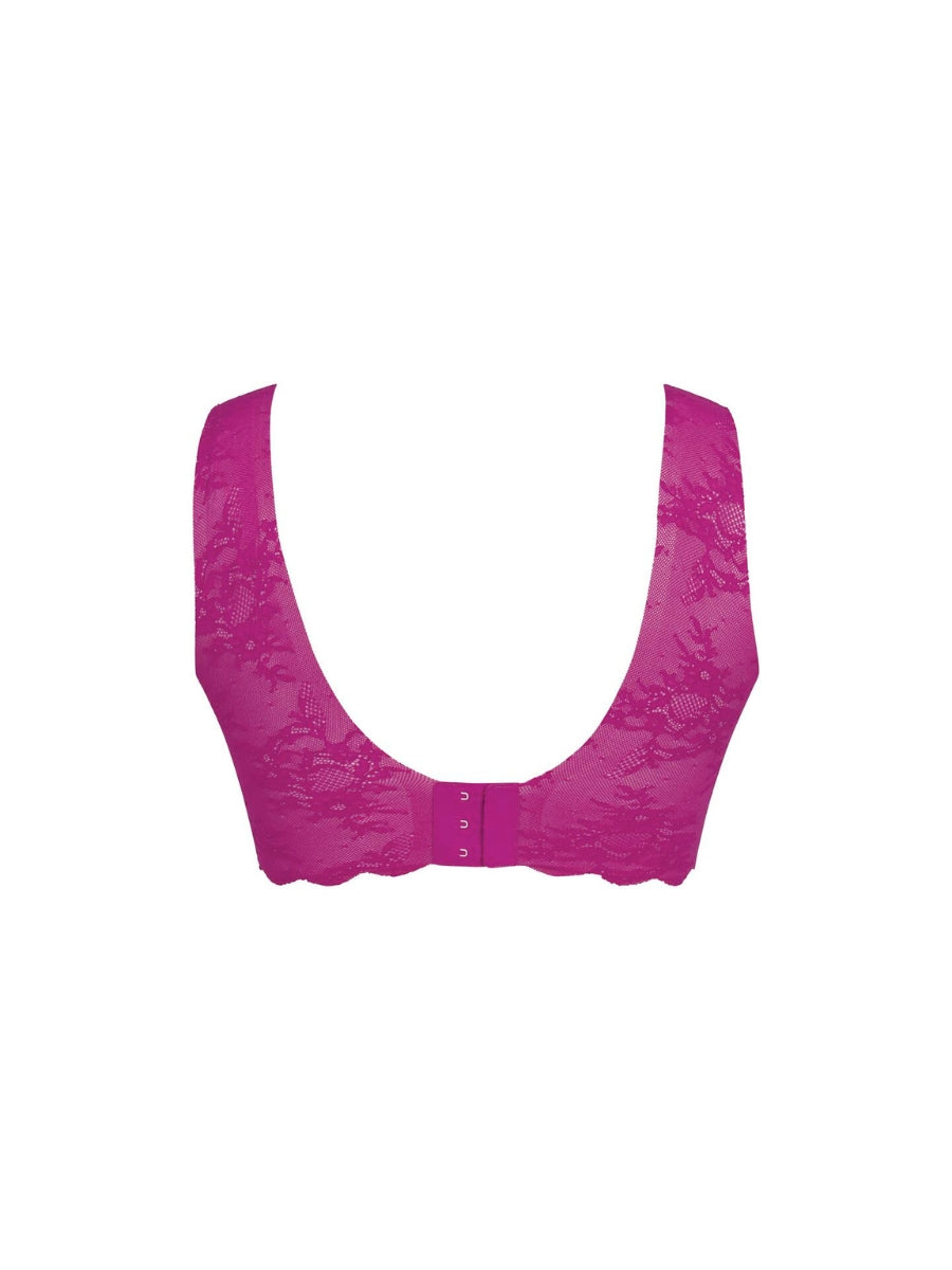 Essential Lace Bralette - Candy Pink