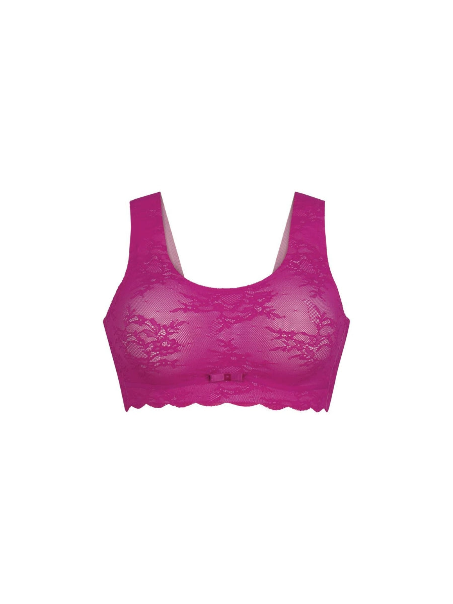 Essential Lace Bralette - Candy Pink