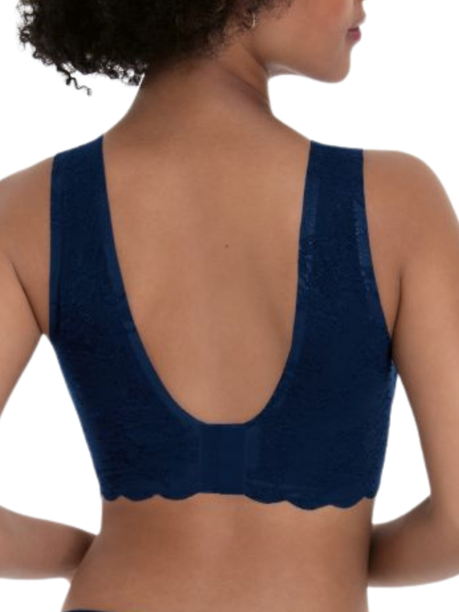 Essential Lace Bralette - Maritime Blue