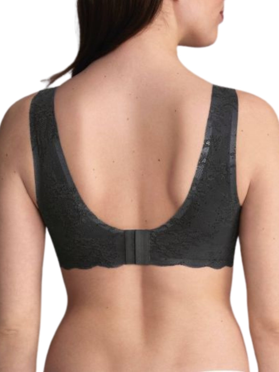 Essential Lace Bralette - Anthracite