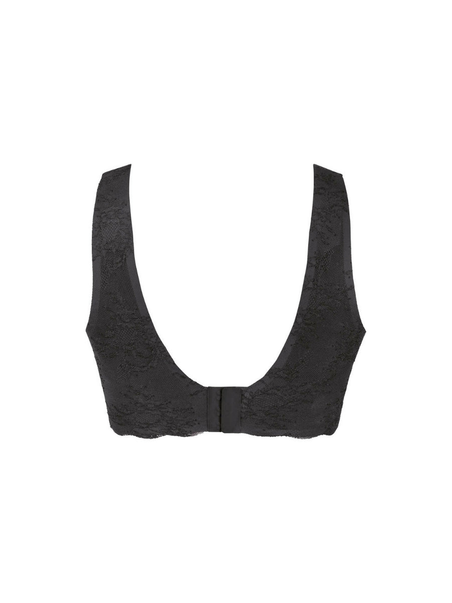 Essential Lace Bralette - Anthracite
