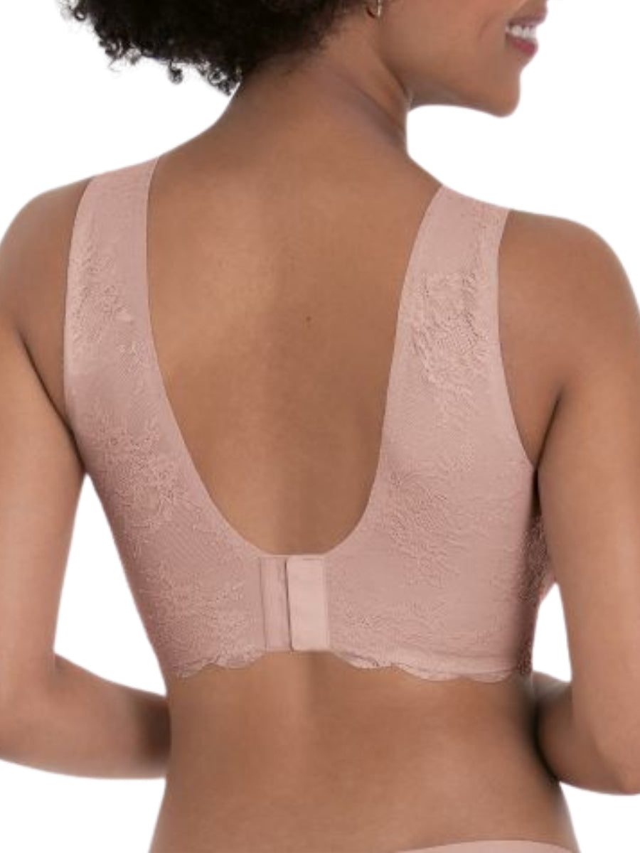 Essential Lace Bralette - Rosewood