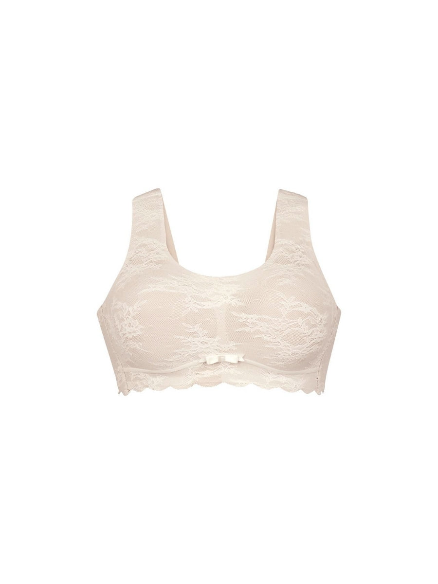 Essential Lace Bralette - Crystal
