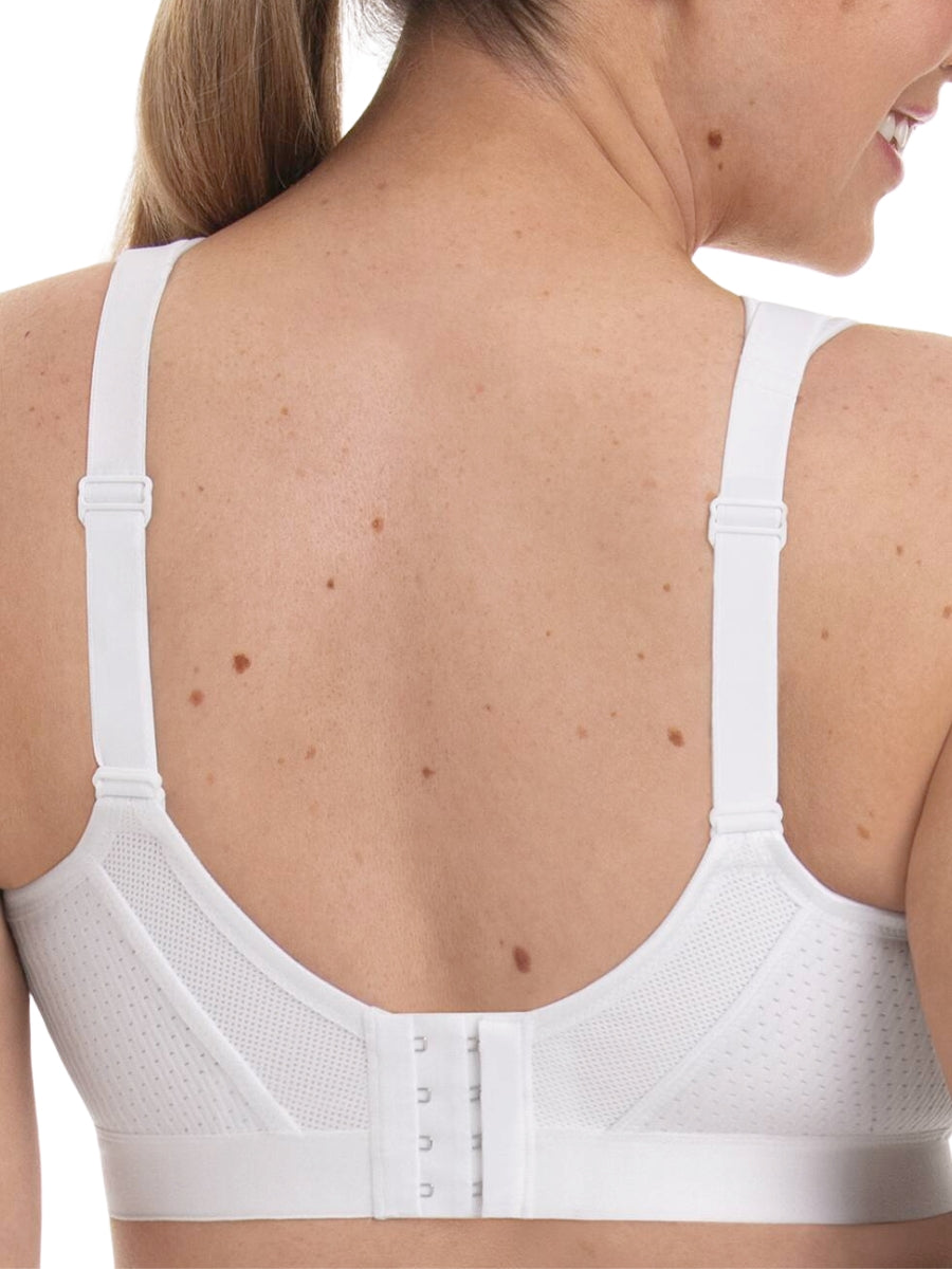 Extreme Control F-K Sports Bra - White