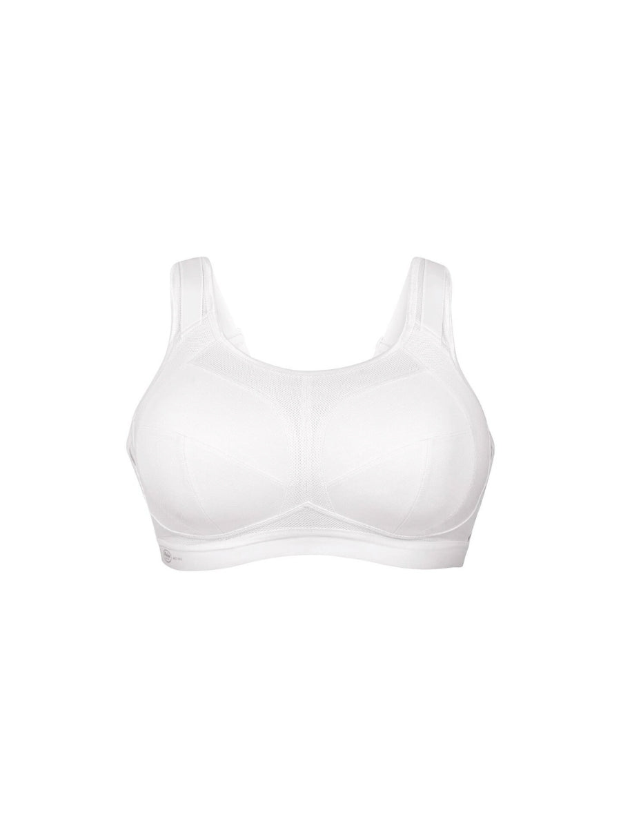 Extreme Control F-K Sports Bra - White