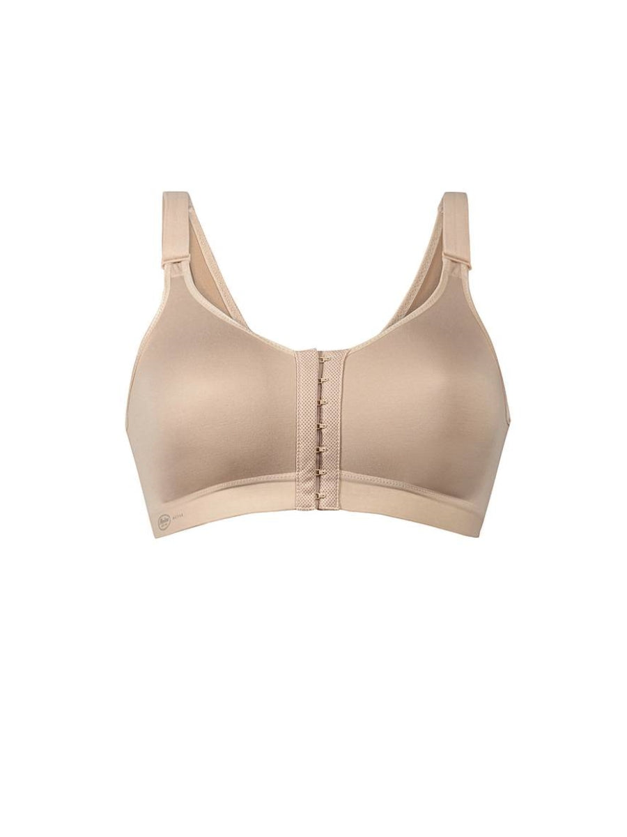 Front Closure Sports Bra - Desert