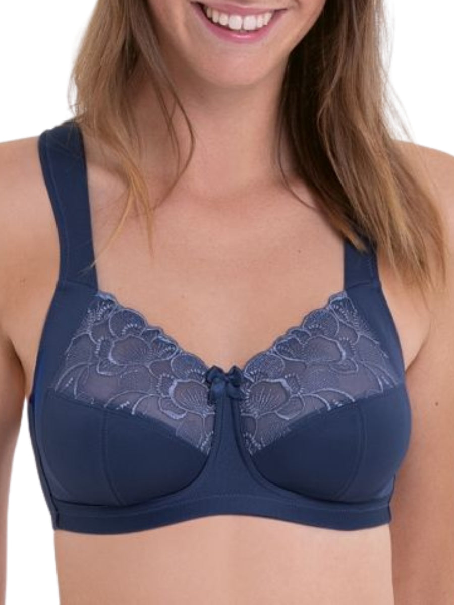 Lucia Comfort Bra - Moonlight Blue