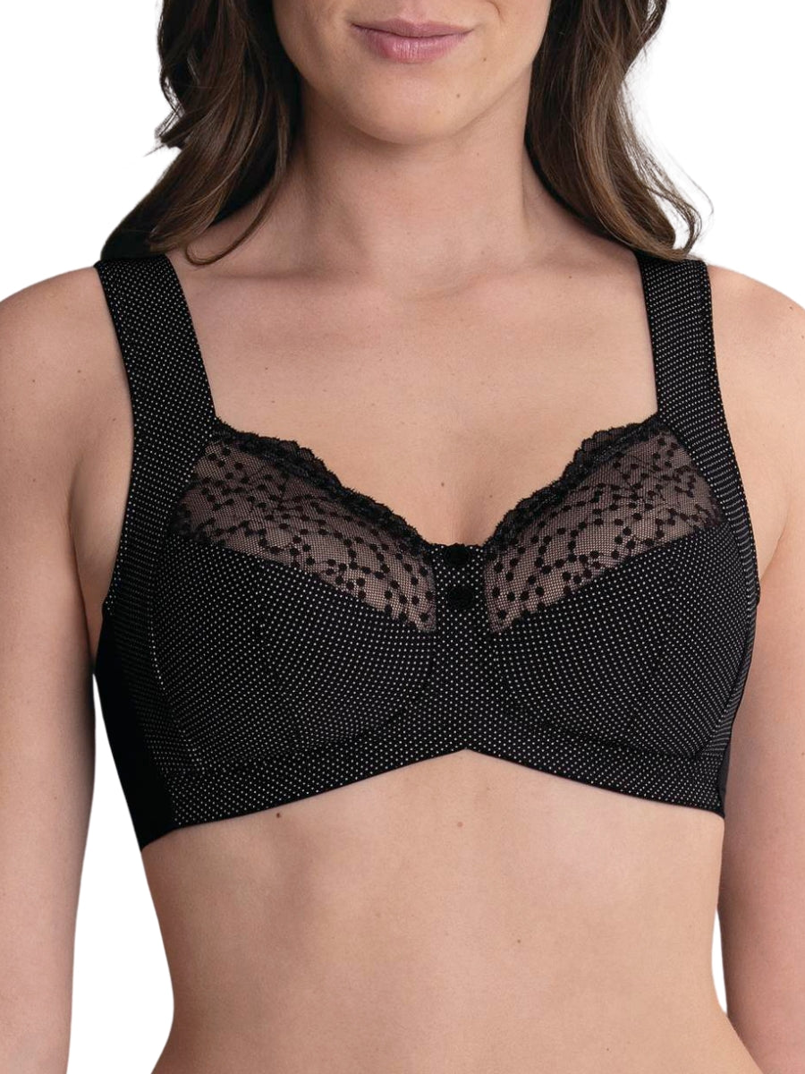Orely Support Soft Cup Bra - Black