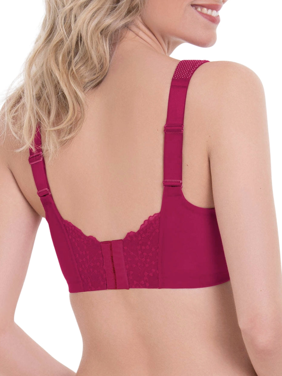 Orely Support Soft Cup Bra - Cherry Red