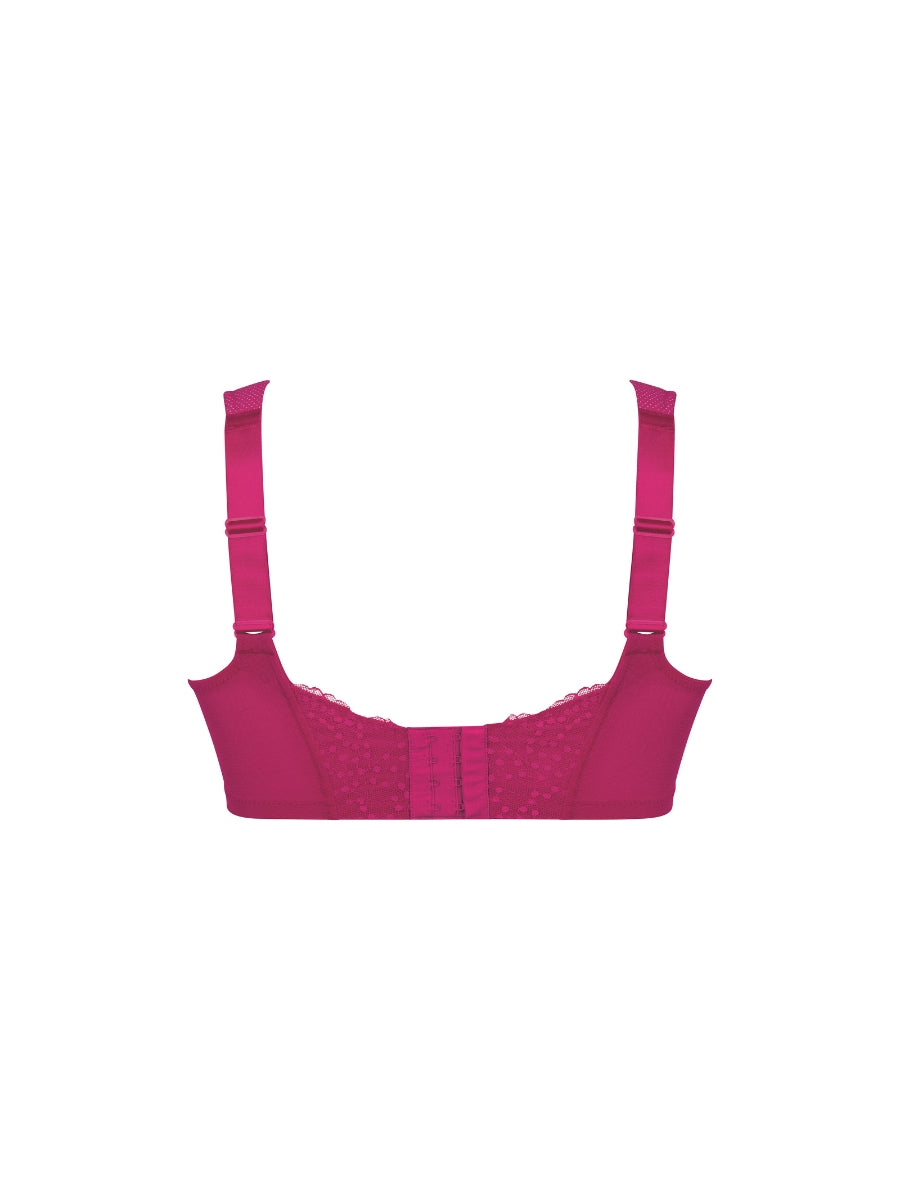 Orely Support Soft Cup Bra - Cherry Red
