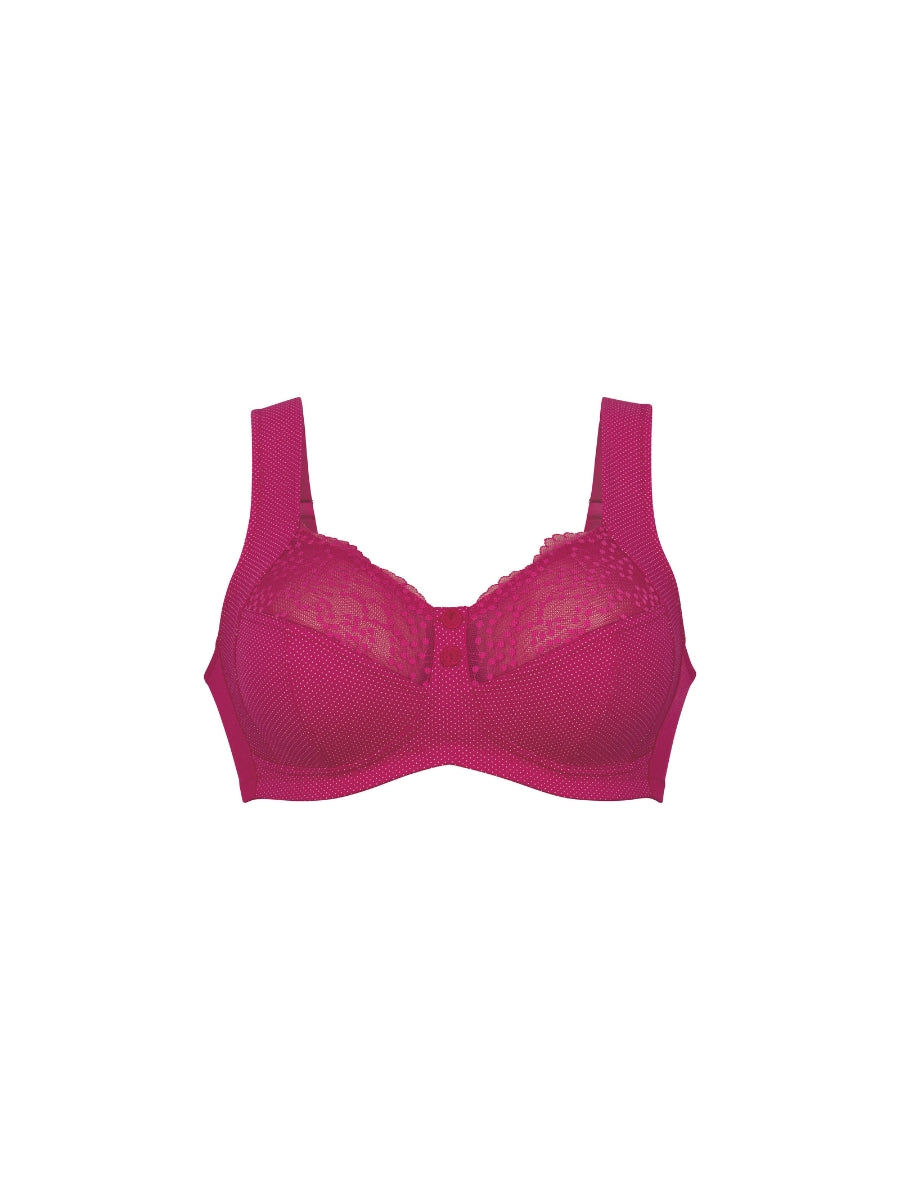 Orely Support Soft Cup Bra - Cherry Red