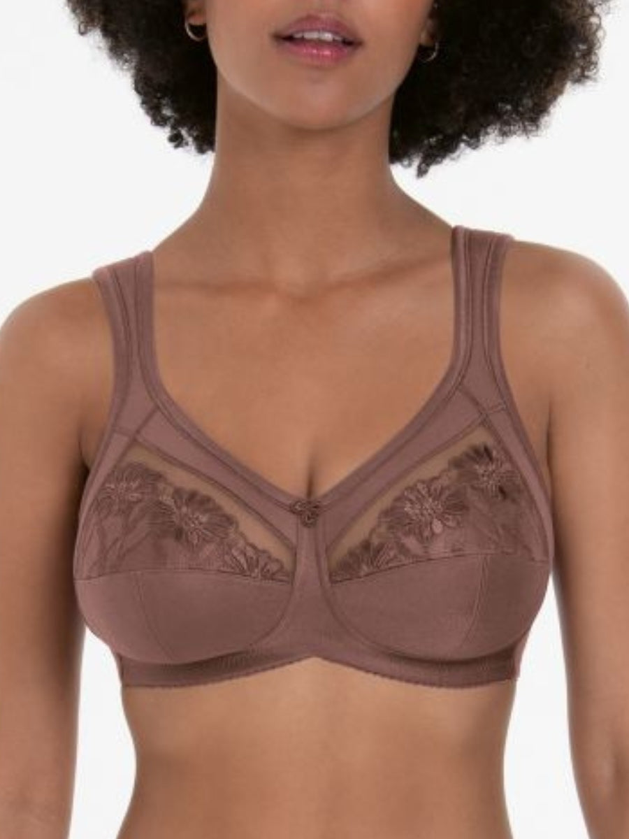 Safina Support Bra - Berry