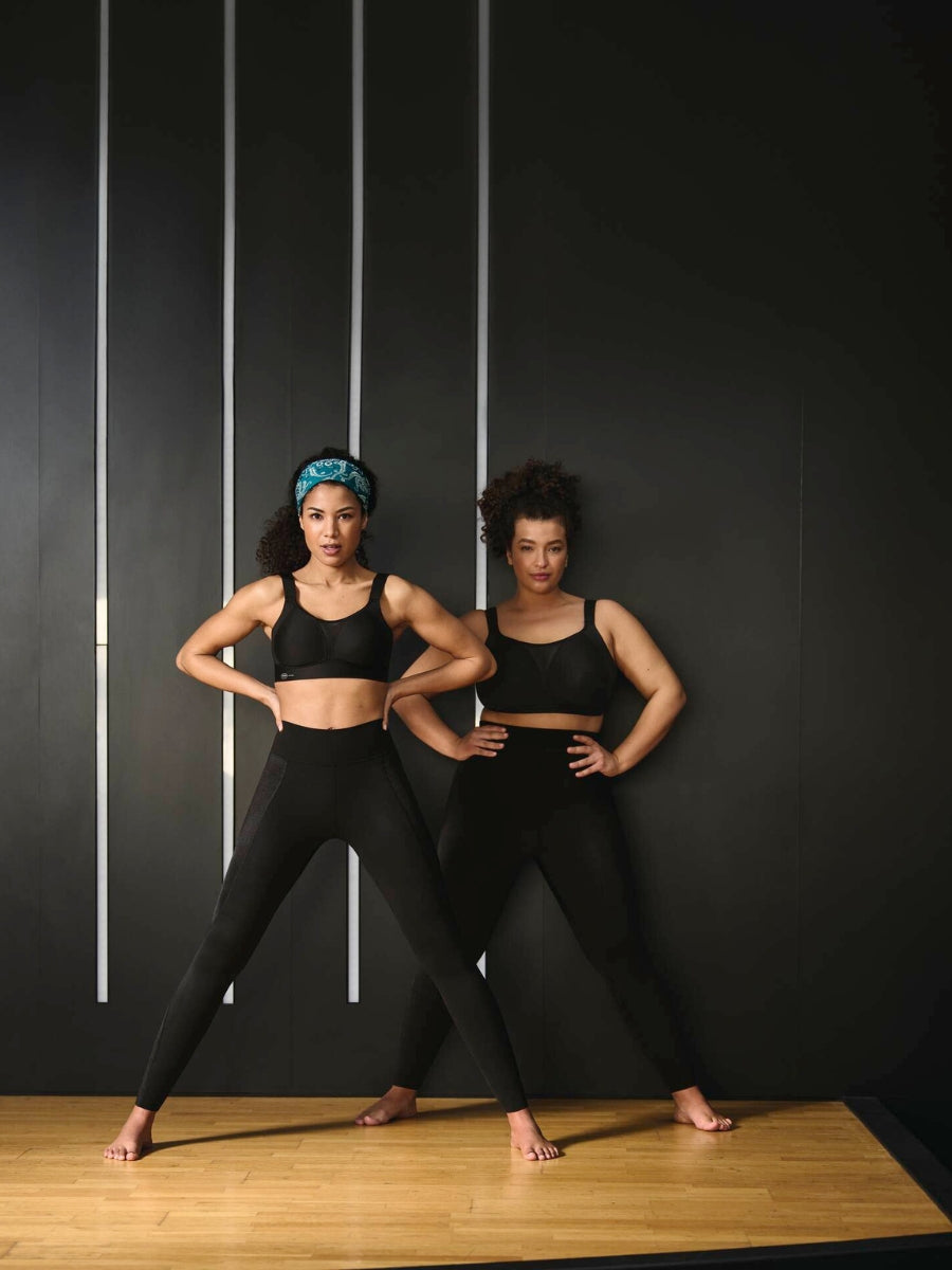 Smart Control Sports Bra - Black