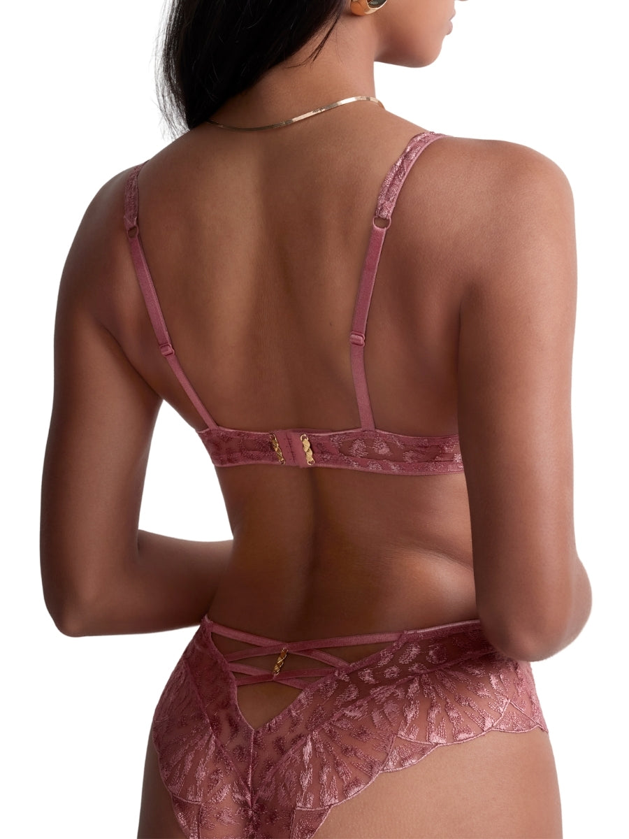 Crazy In Love Half Cup Bra - Warm Pink