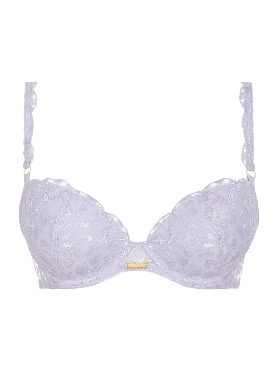 Crazy In Love Moulded Push Up Bra - Wisteria
