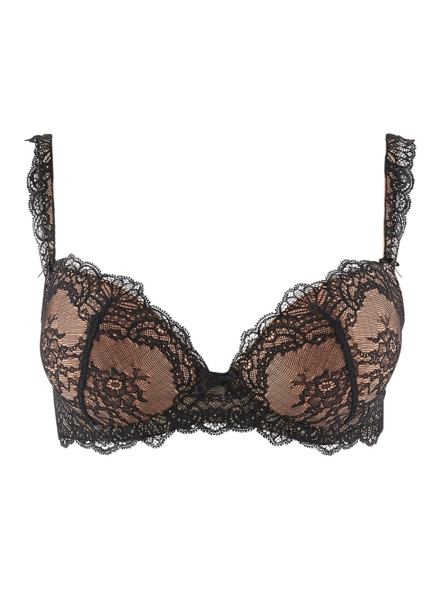 Danse Des Sens Moulded Push Up Bra - Noir