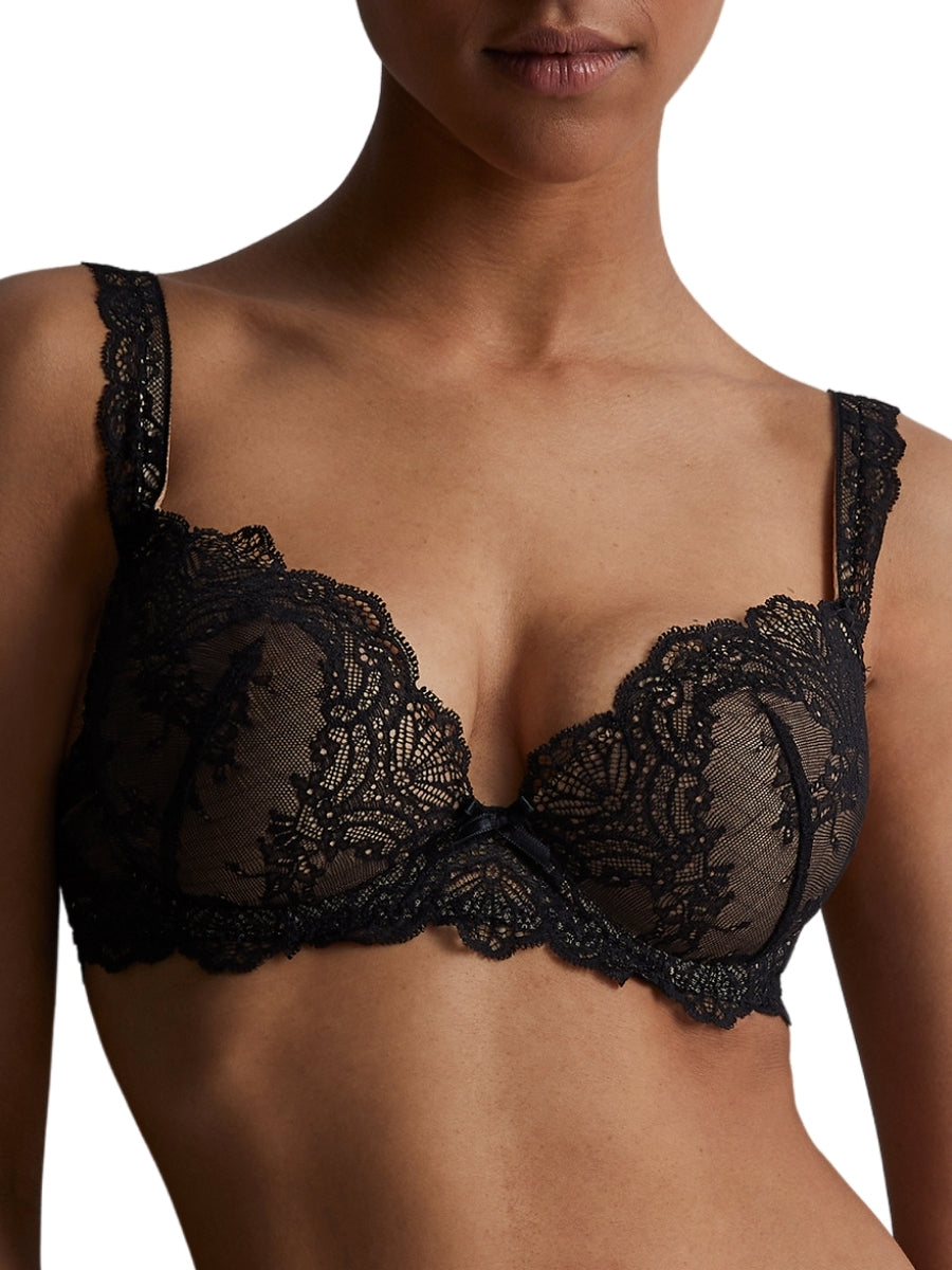 Danse Des Sens Moulded Push Up Bra - Noir