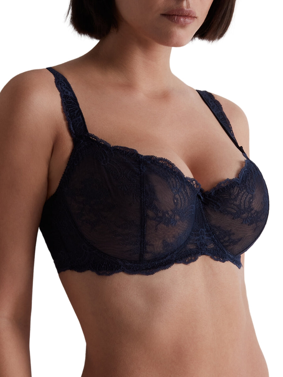 Danse Des Sens Comfort Half Cup Bra - Evening Blue