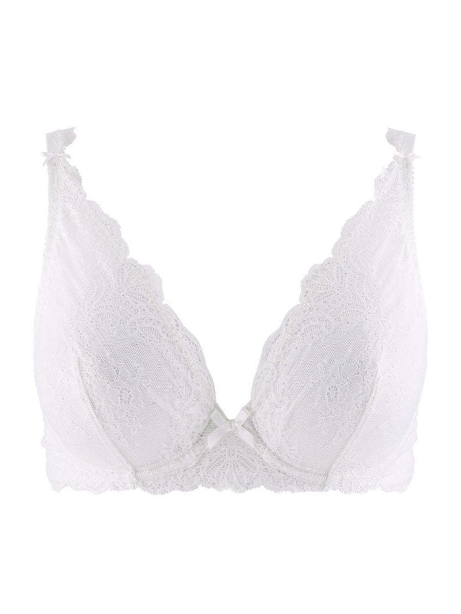 Danse Des Sens Triangle Plunge Bra - Opale