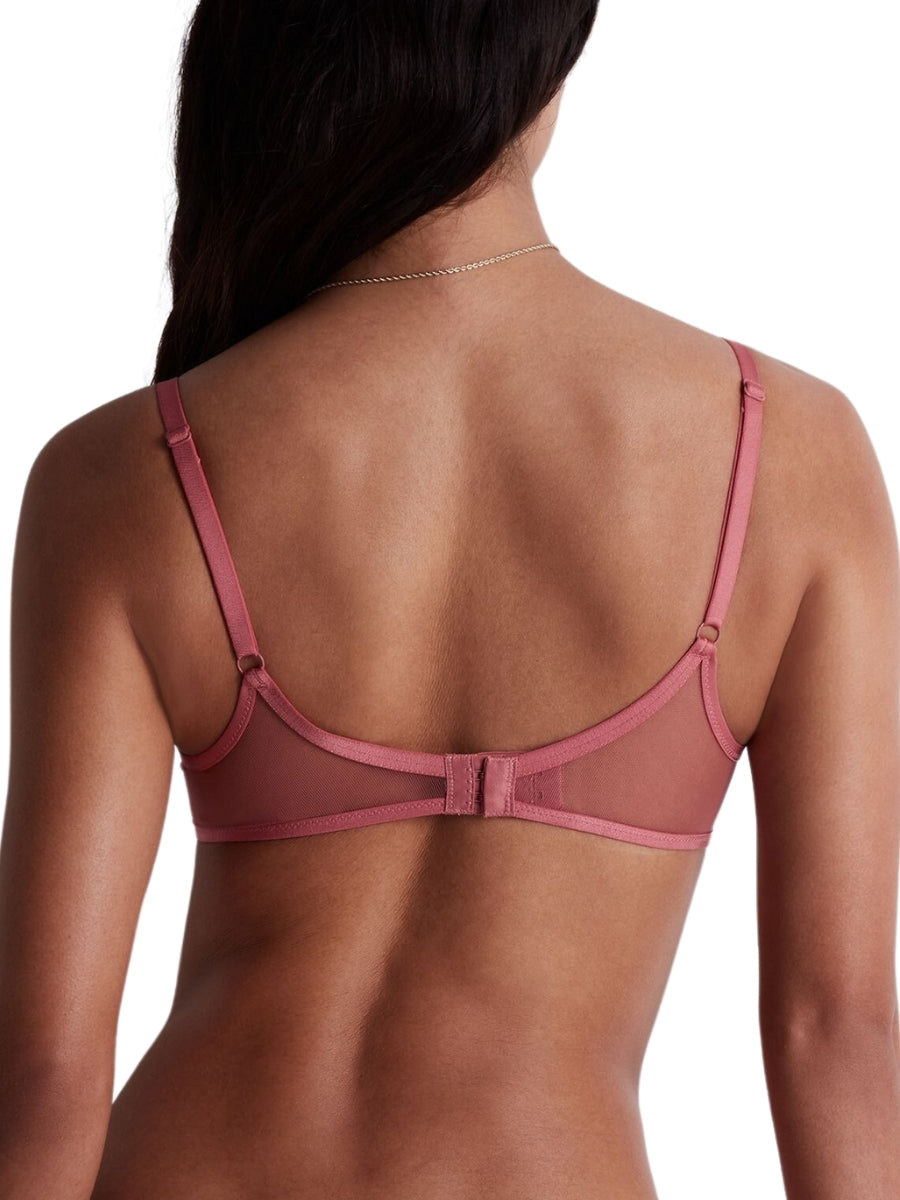 Feeling Myself Half Cup Bra - Rosewood