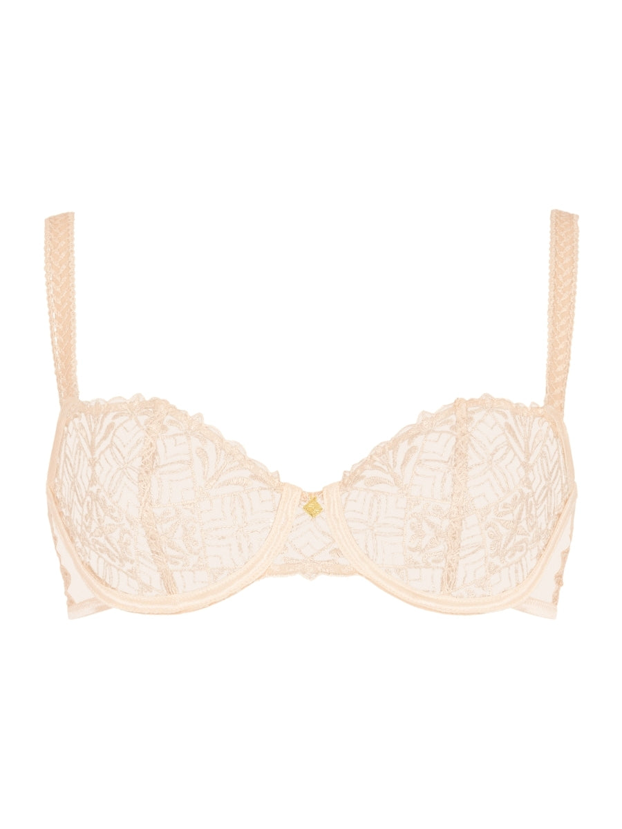 Iconic Calypso Half Cup Bra - Dune