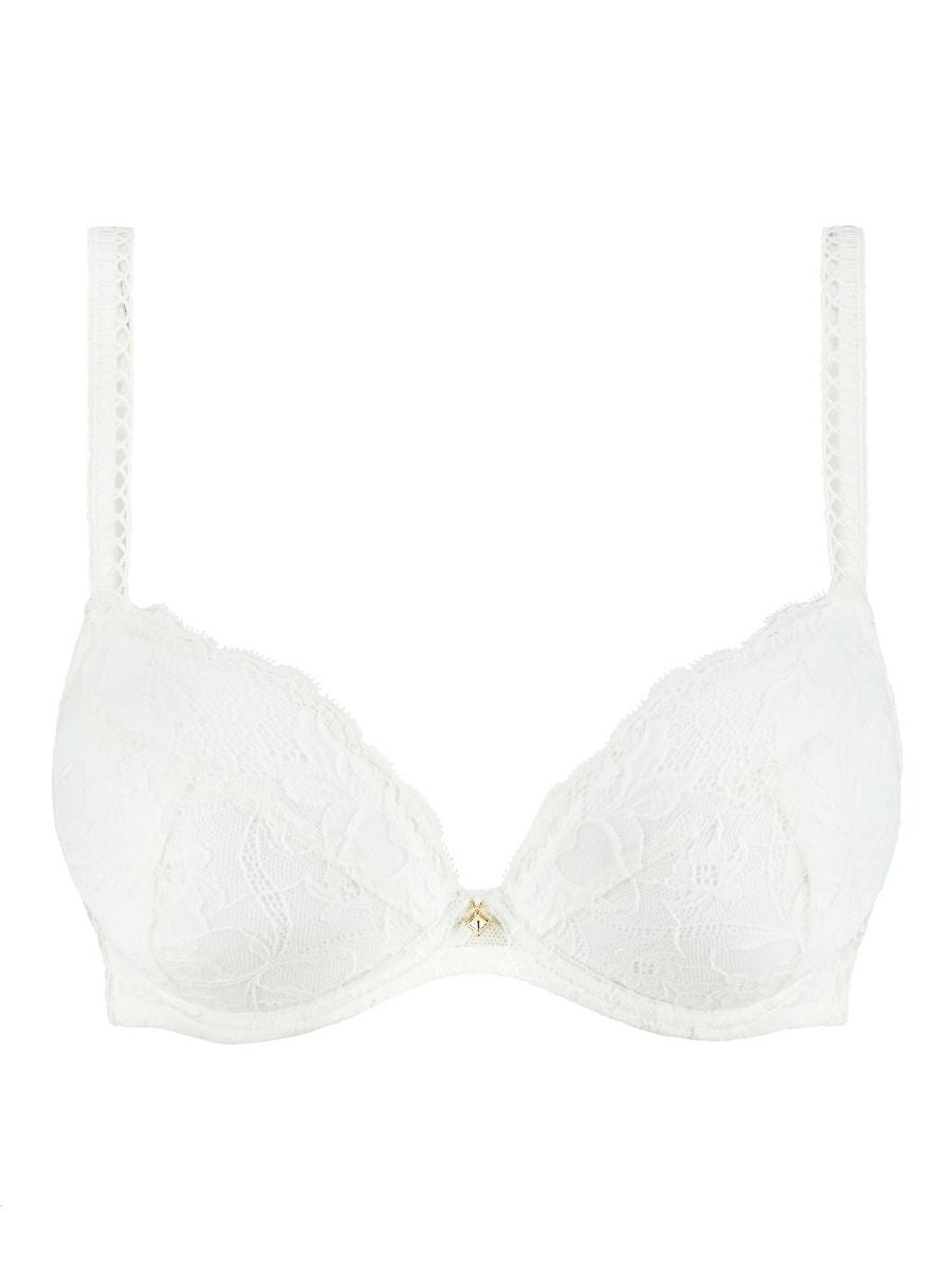 Kiss Of Love Push Up Plunge Bra - Opale