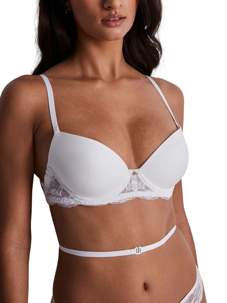 Kiss Of Love Low Back Multiway Moulded Bra - Opale