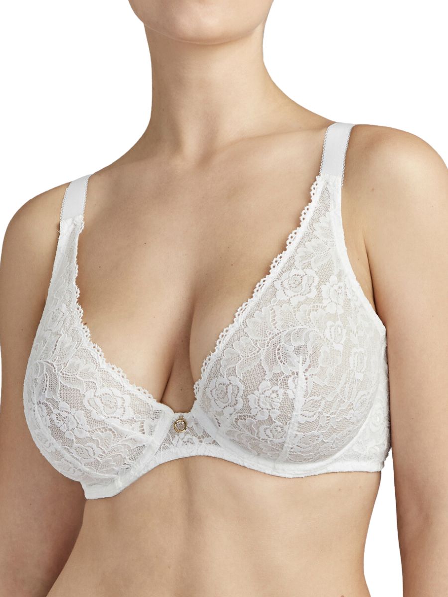Rosessence Comfort Triangle Plunge Bra - Opal