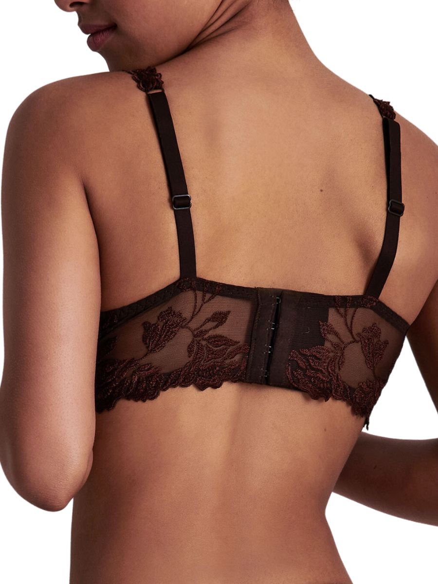 aubade softessence triangle bra espresso