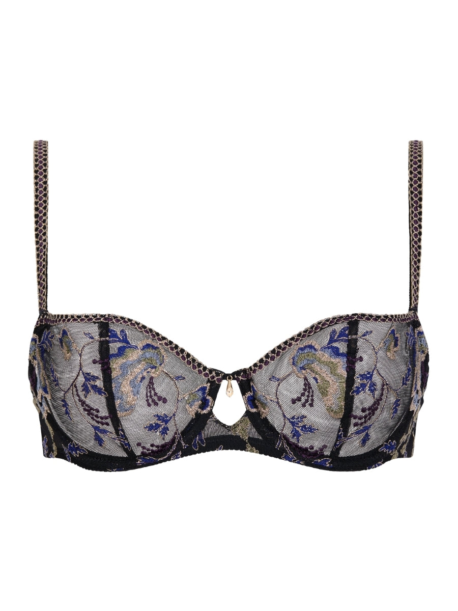 Midnight Opera Half Cup Bra - Persian Blue