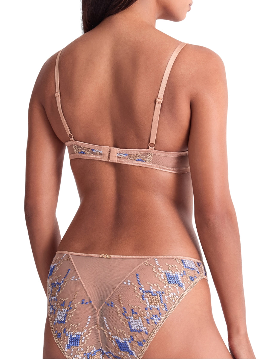 Poetic Delights High Apex Push-Up Bra - Skyway