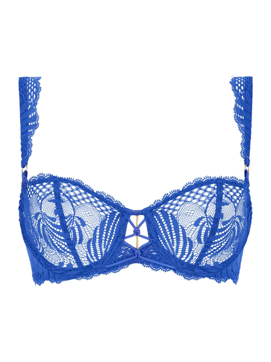 Rhythm Of Desire Half Cup Bra - Cyclades