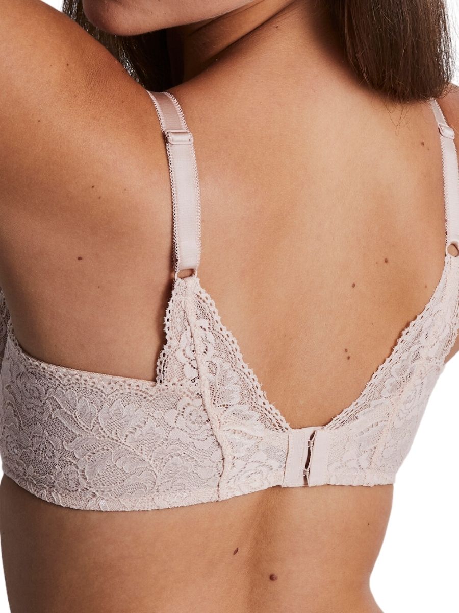 Rosessence Care Triangle Plunge Bra - Nude D'été