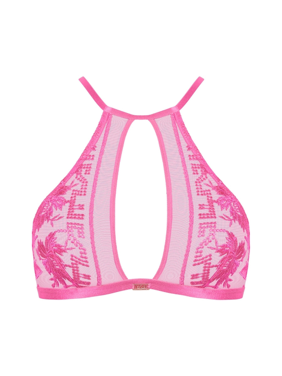 Rules of Attraction Bralette - Exciting Pink