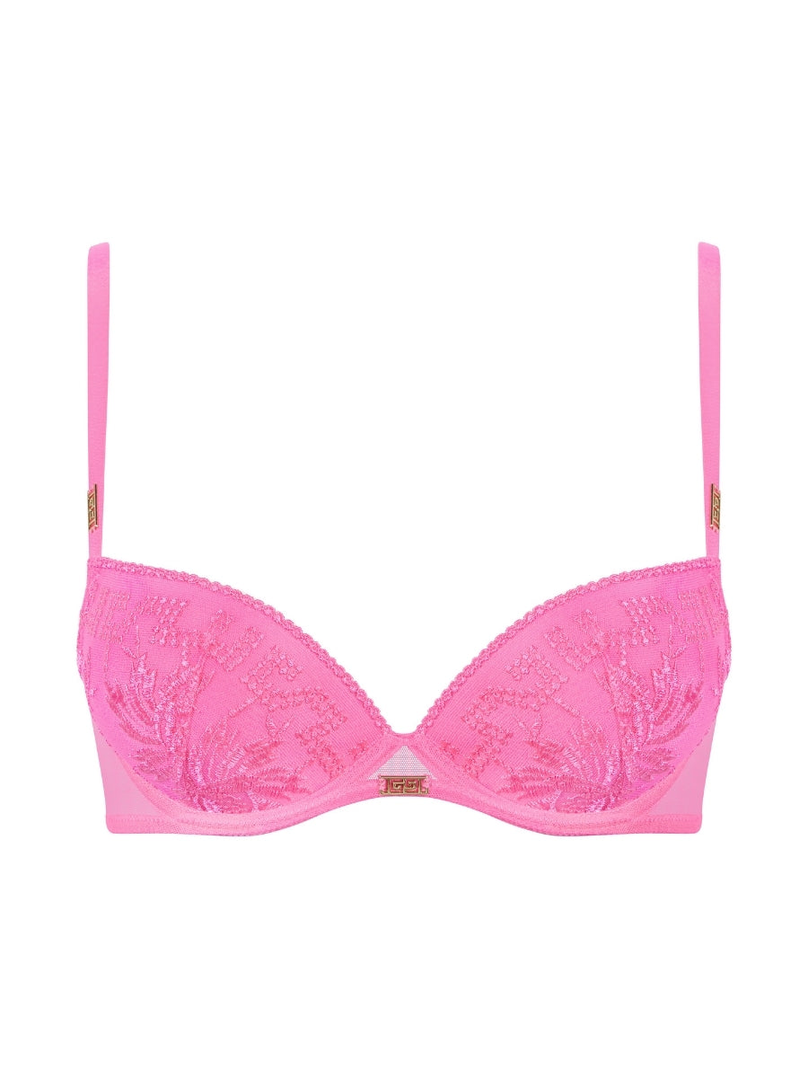 Rules of Attraction Moulded Push-Up Bra - Exciting Pink