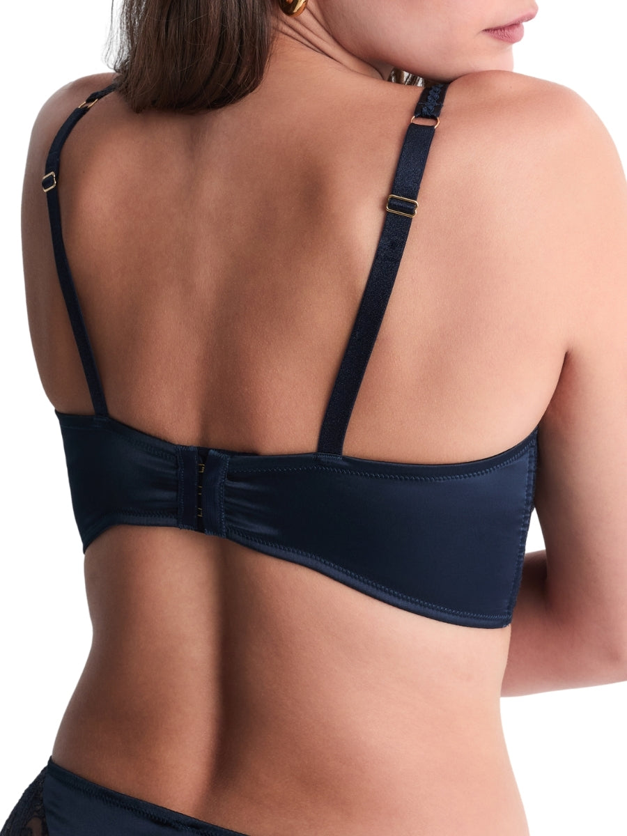 Satin Memories Bustier - Deep Sea