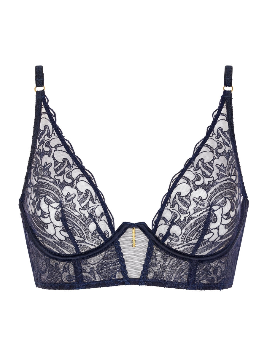 Satin Memories Bustier - Deep Sea