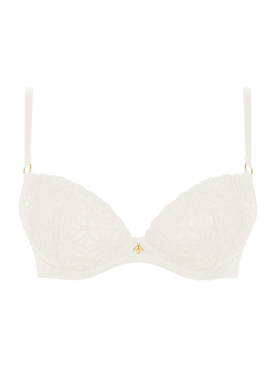 Secret Memories Moulded Push Up Bra - Ivory