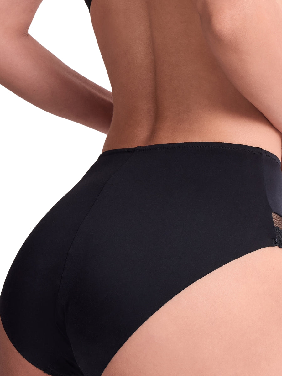 Sheer Emotion High Waist Brief