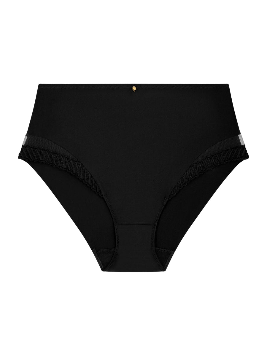 Sheer Emotion High Waist Brief