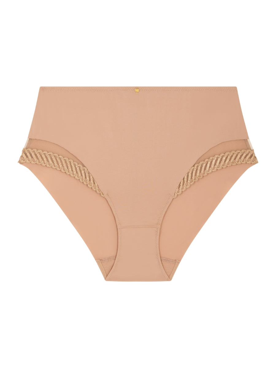 Sheer Emotion High Waist Brief